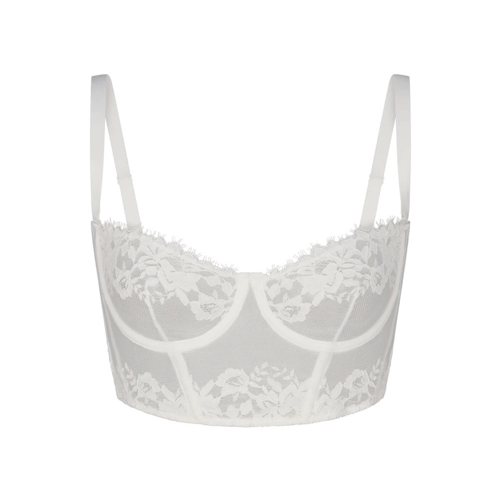 Skims Lace Unlined Balconette Corset
